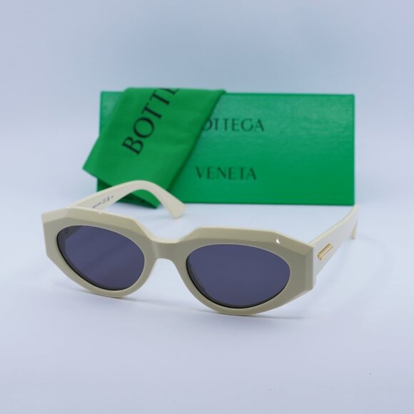 Final Price! Bottega Veneta BV1031S 006 Ivory/Grey Sunglasses main image 9